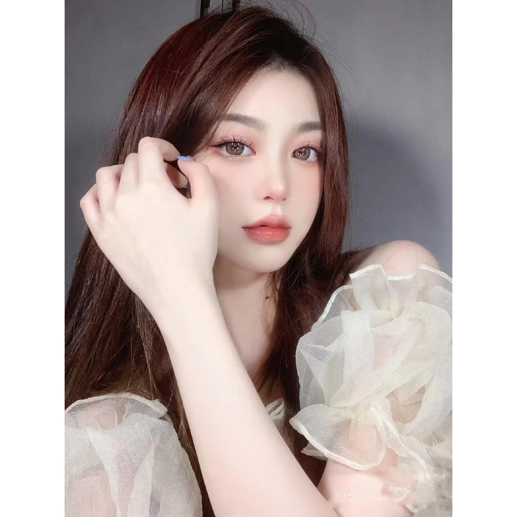 JPWLONG LRGOODCON 14.50mm Brown Colored Contact Lenses (6 Months Wear)