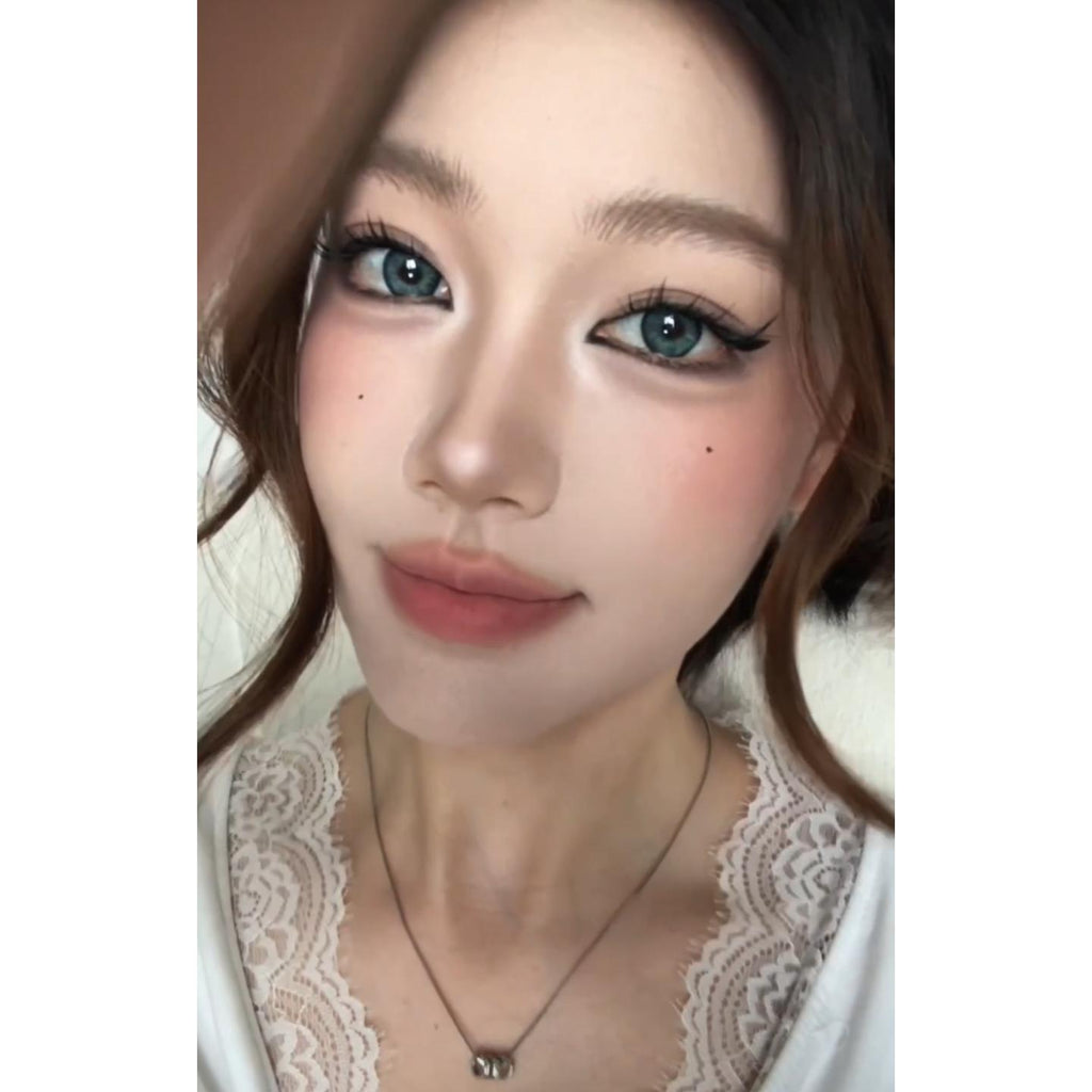 DKJLAN Serltyca 14.20mm Blue Colored Contact Lenses (6 Months Wear)