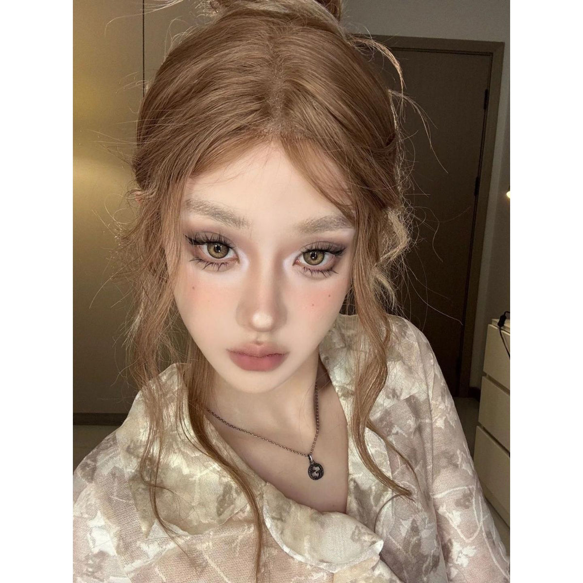 DZXBZONG BOOSCON 14.50mm Brown Colored Contact Lenses (6 Months Wear)