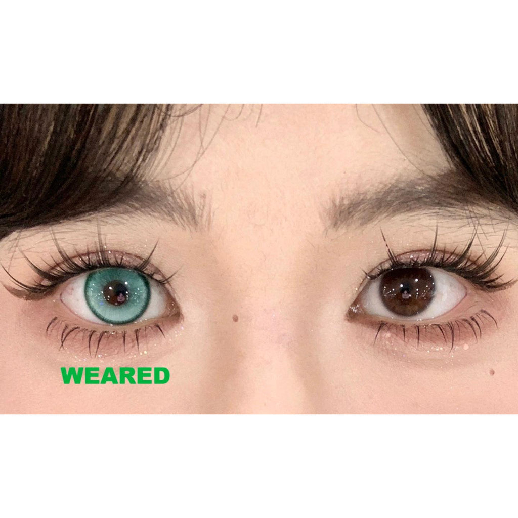 STYJLV Serltyca 14.20mm Green Colored Contact Lenses (6 Months Wear)