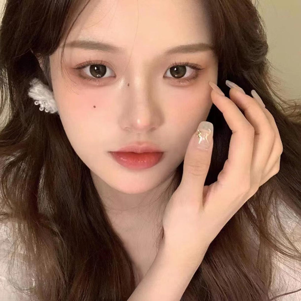 HYWLAI MorningCon 14.50mm Brown Colored Contact Lenses (6 Months Wear)