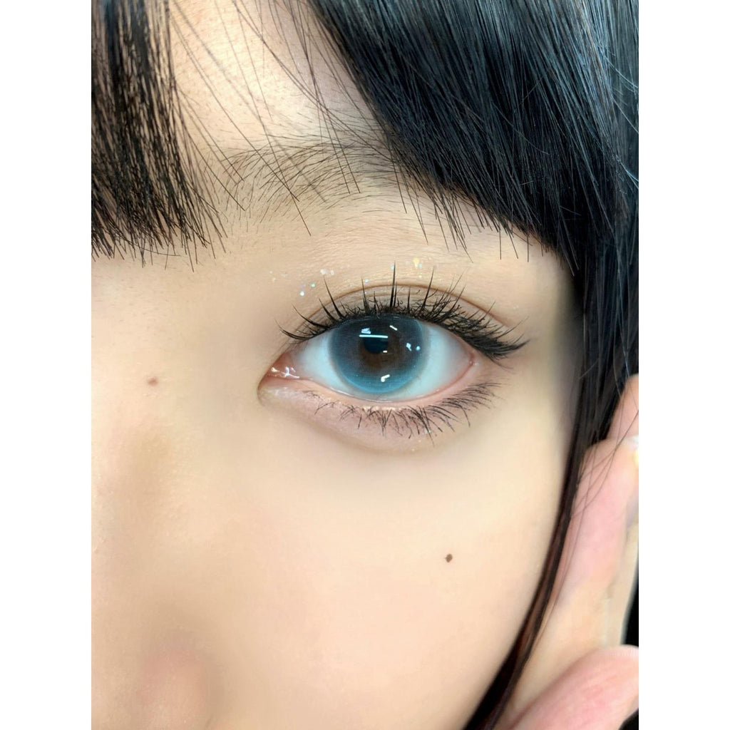 ZGLYLEI BOOSCON 14.20mm Blue Colored Contact Lenses (6 Months Wear)