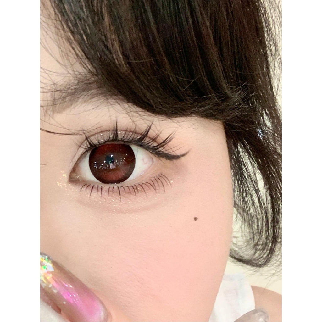 CDCXZHU OBALEN 14.50mm Red Colored Contact Lenses (6 Months Wear)