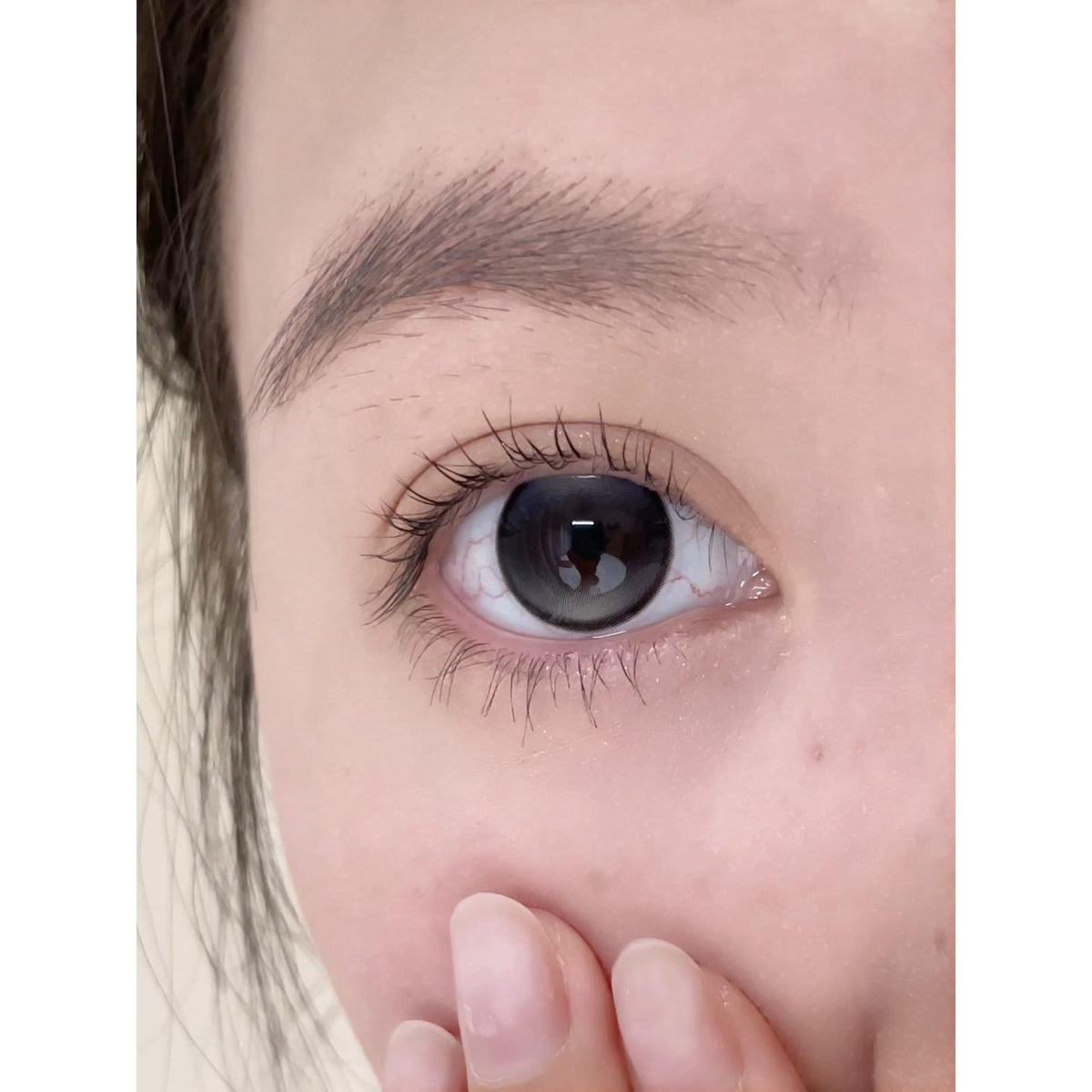 WZPDUI thestarlens 14.50mm Gray Colored Contact Lenses (6 Months Wear)