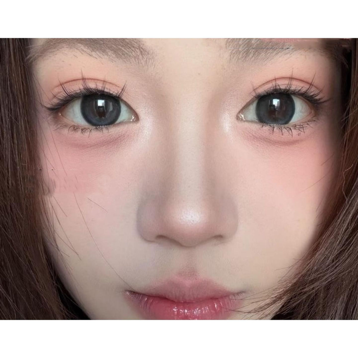 XYLSHAN FLLYCON 14.20mm Blue Colored Contact Lenses (6 Months Wear)