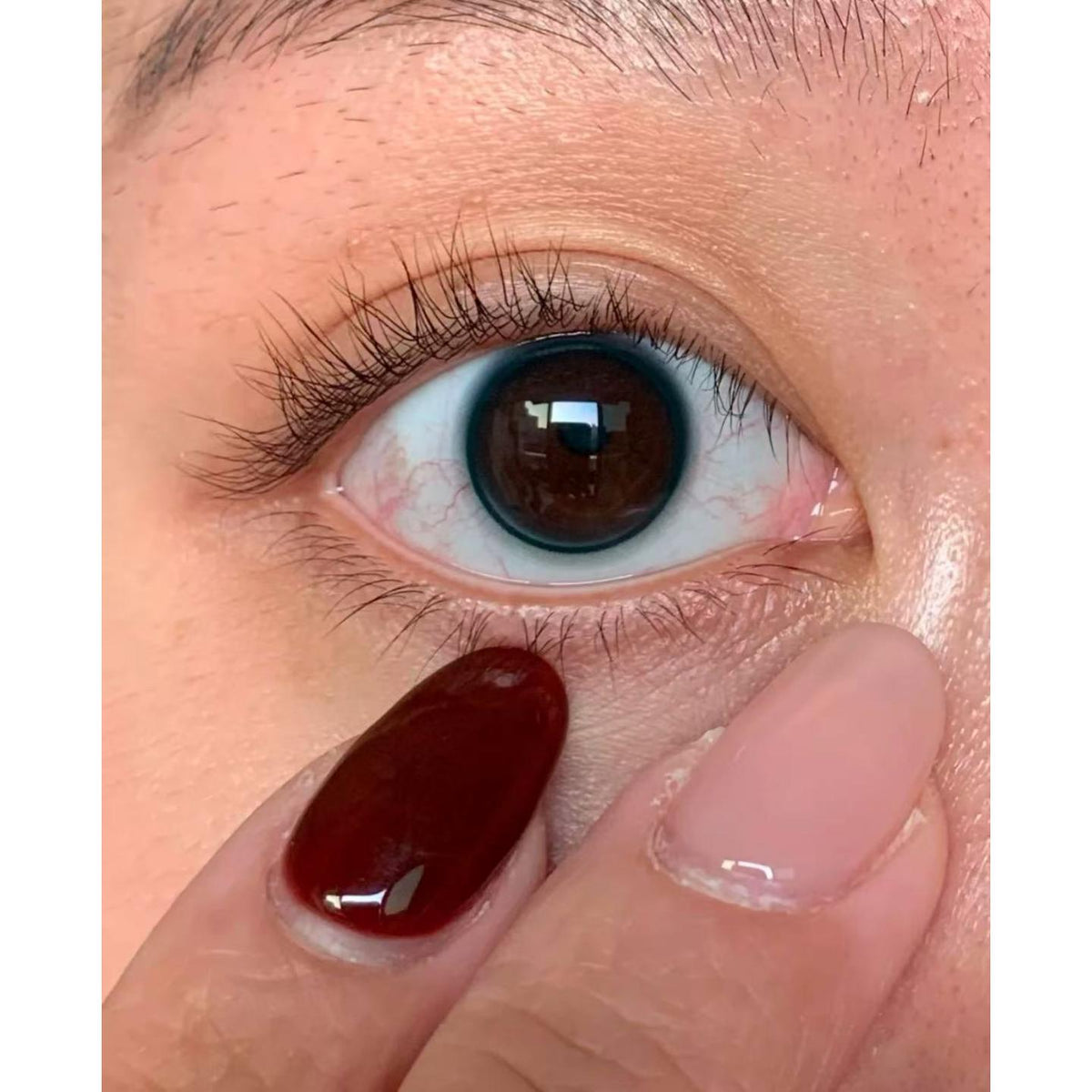 XLVHUAN FLLYCON 14.00mm Green Colored Contact Lenses (6 Months Wear)