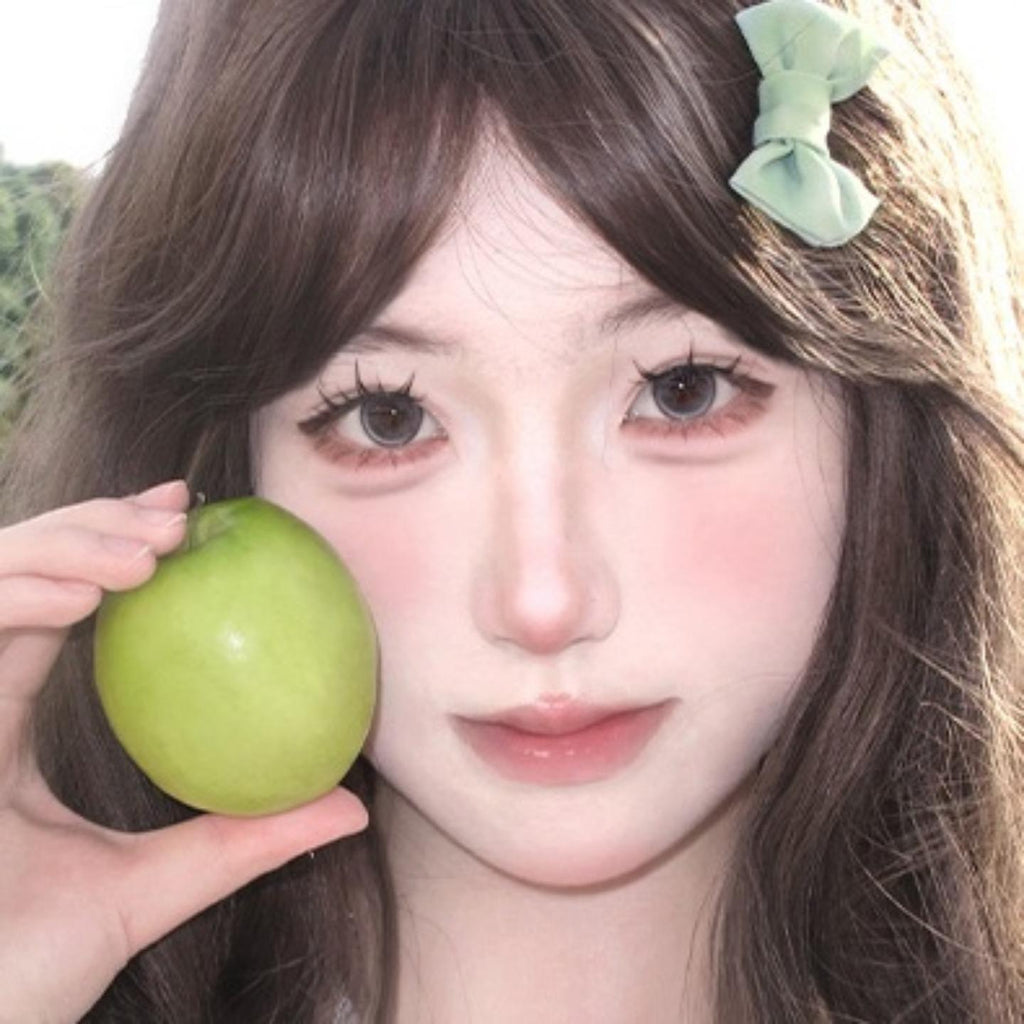 KLXGOU OVOLOOK 14.50mm Grey Colored Contact Lenses (6 Months Wear)