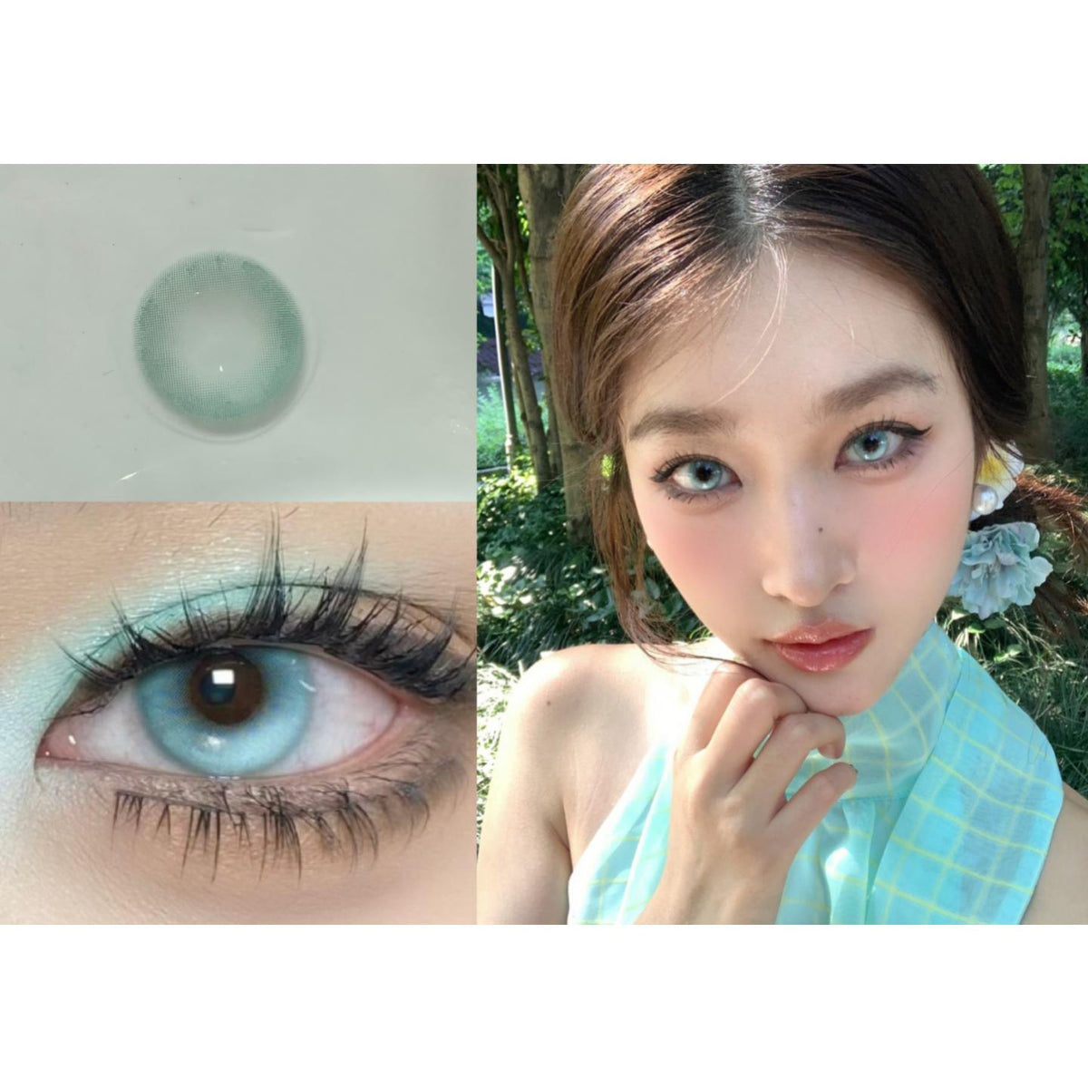BCLV Xiyoulens 14.20mm Green Colored Contact Lenses (6 Months Wear)