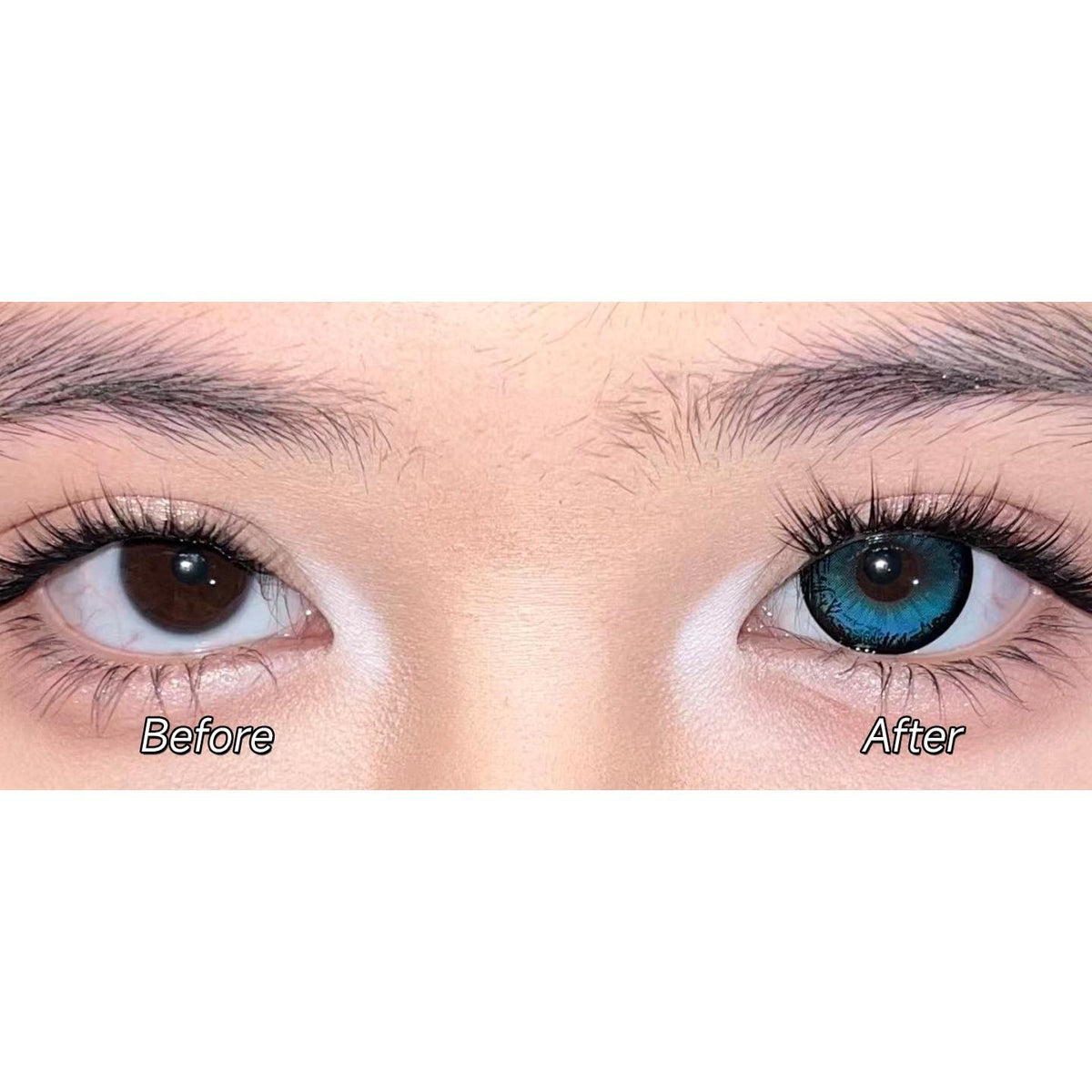 คอนแทคเลนส์สี GDHAI รุ่น Serltyca ขนาด 14.50 มม. สีฟ้า (ชนิดราย 6 เดือน)