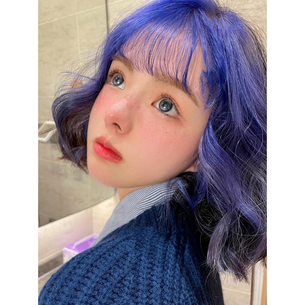 LGBCHUAN OVOLOOK 14.20mm Blue Colored Contact Lenses (6 Months Wear)