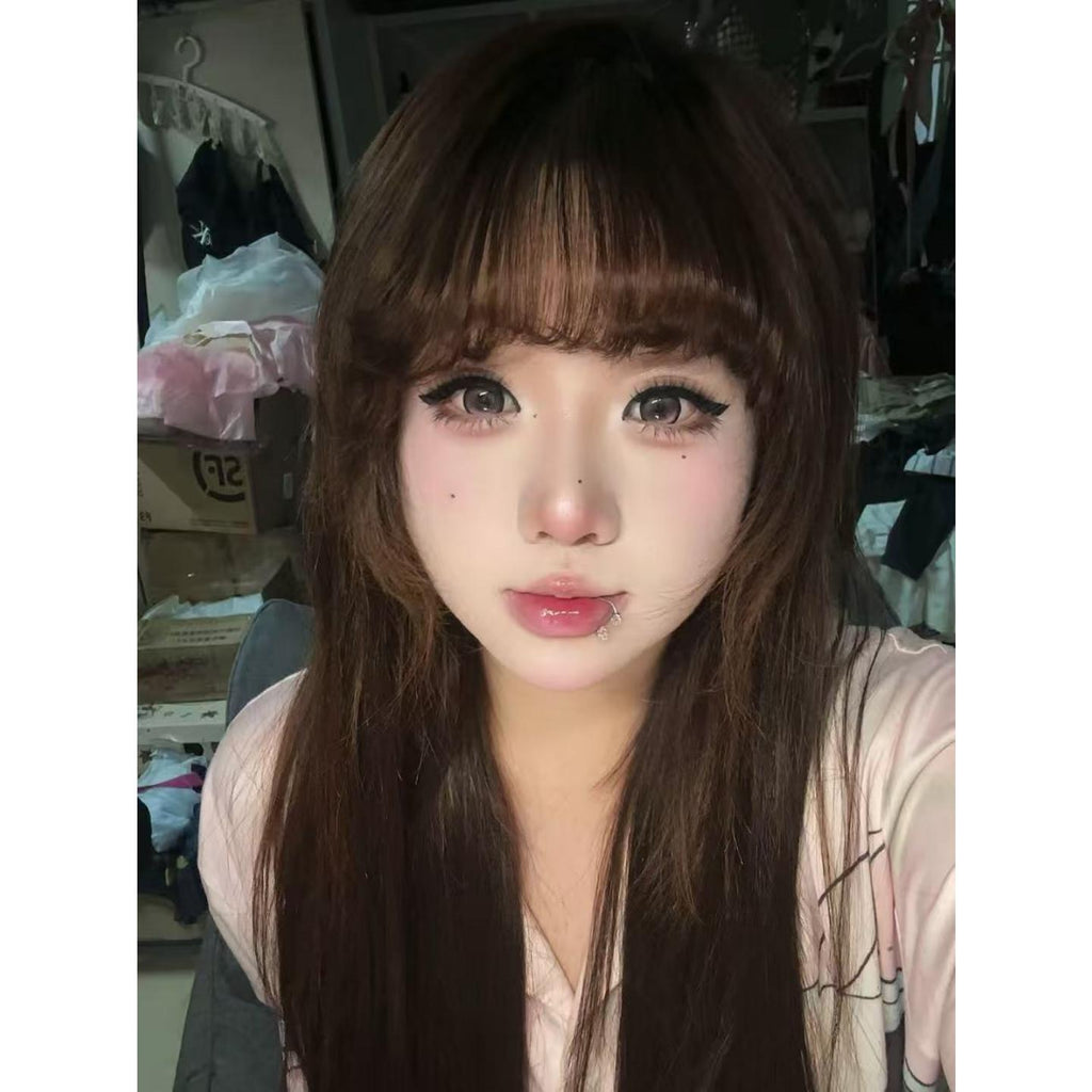 CDXNSHONG OBALEN 14.50mm Red Colored Contact Lenses (6 Months Wear)