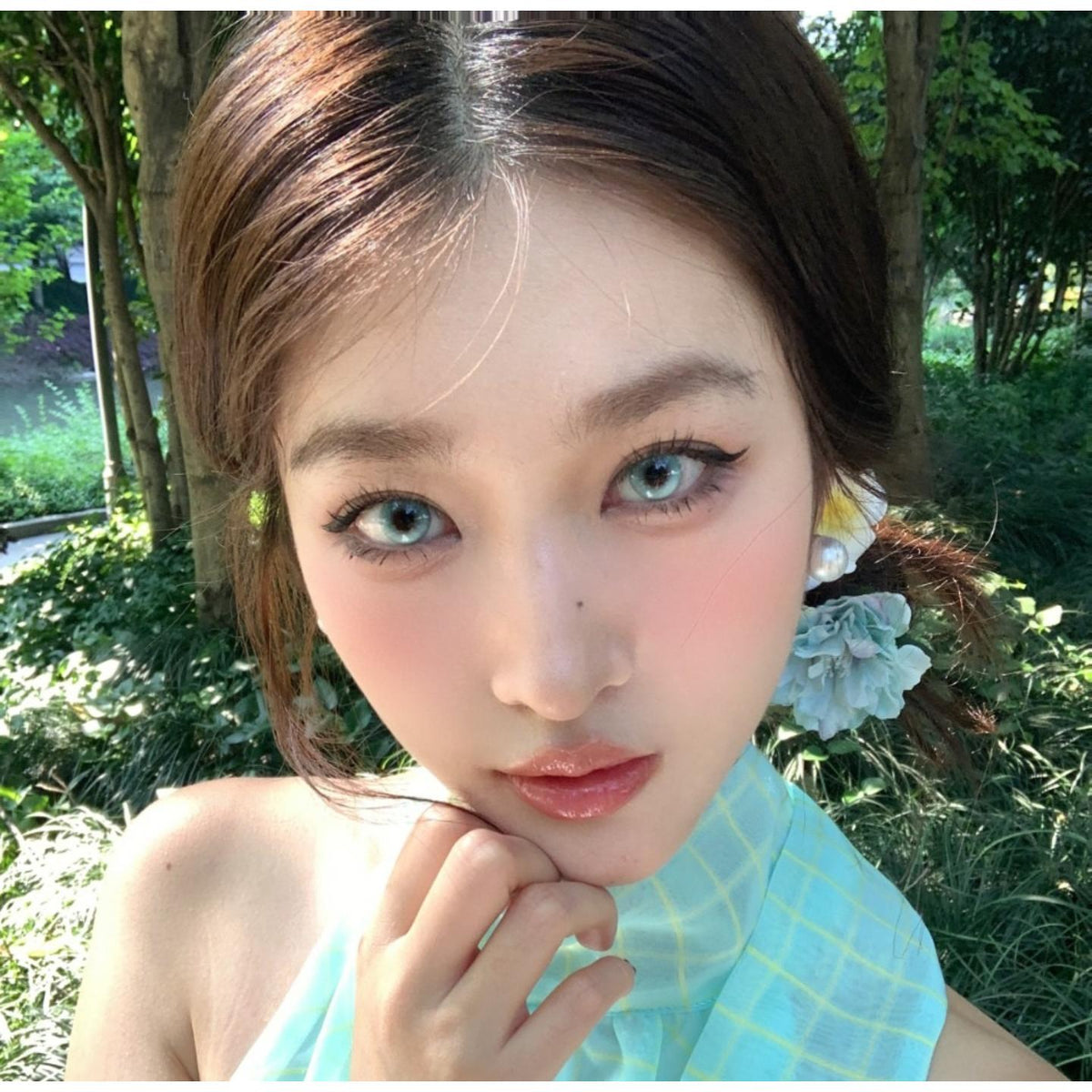 คอนแทคเลนส์สี BCLV รุ่น Xiyoulens ขนาด 14.20 มม. สีเขียว (แบบราย 6 เดือน)