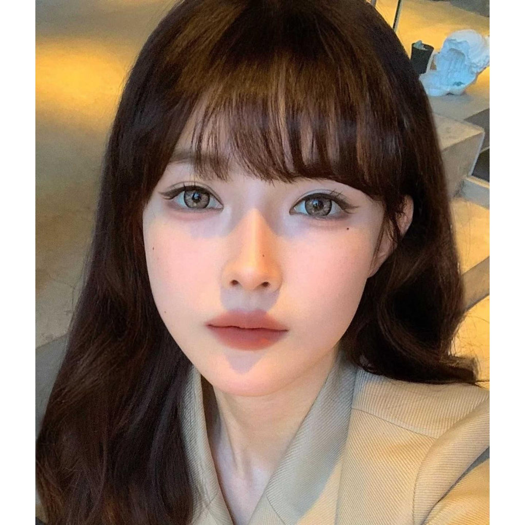 FKYBAO PORSLEN 14.50mm Brown Colored Contact Lenses (6 Months Wear)