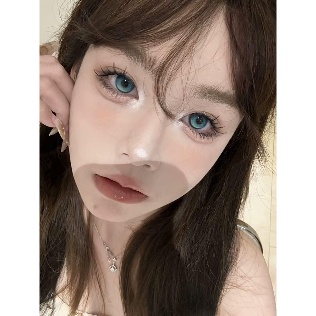 QGBLCHA PORSLEN 14.20mm Green Colored Contact Lenses (6 Months Wear)