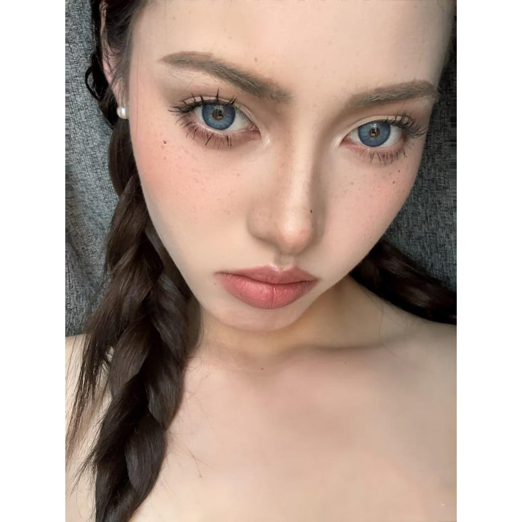 Kính áp tròng màu DZXBLAN Xiyoulens 14.20mm màu xanh dương (thời hạn sử dụng 6 tháng)