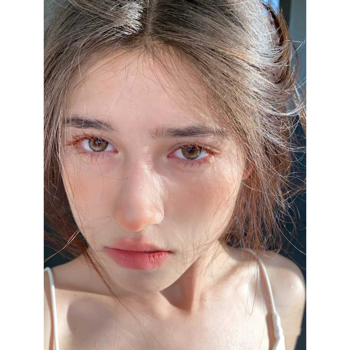 YHMLA Xiyoulens 14.20mm Brown Colored Contact Lenses (6 Months Wear)