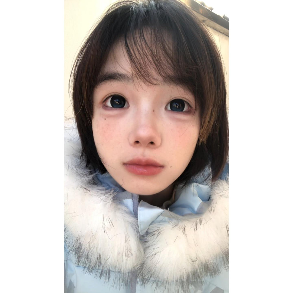 WYLHUI PORSLEN 14.50mm Blue Colored Contact Lenses (6 Months Wear)