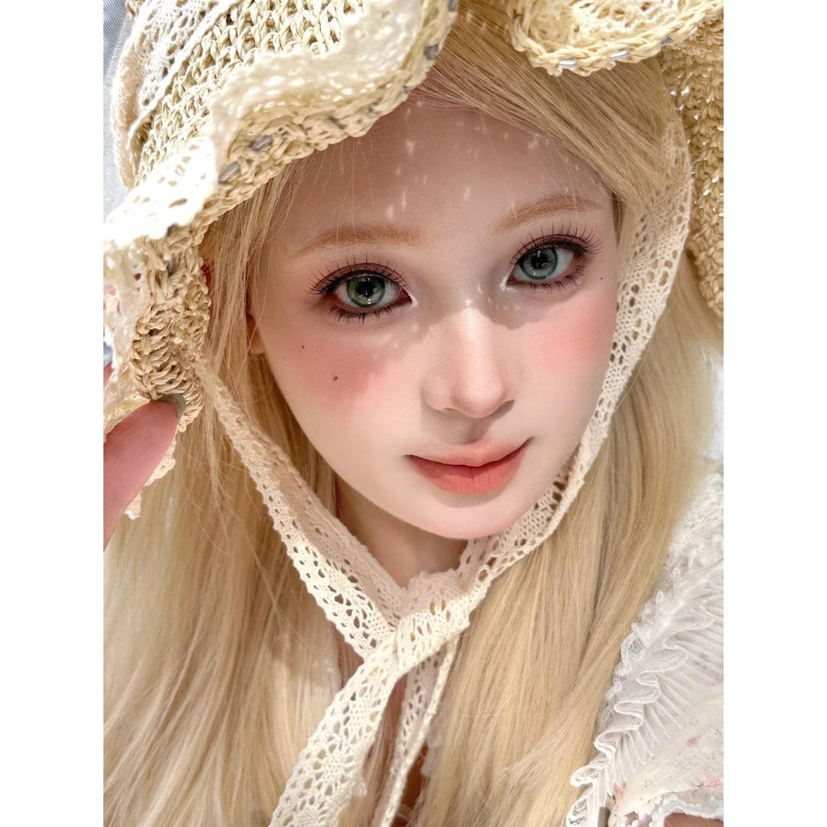 BJXLV PORSLEN 14.20mm Green Colored Contact Lenses (6 Months Wear)