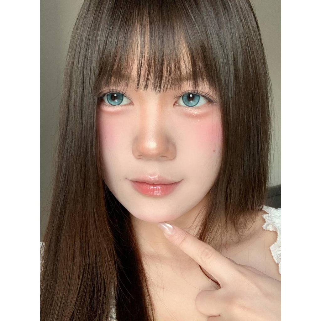 คอนแทคเลนส์สีเขียว BBXJLV Serltyca ขนาด 14.20 มม. (ชนิดราย 6 เดือน)