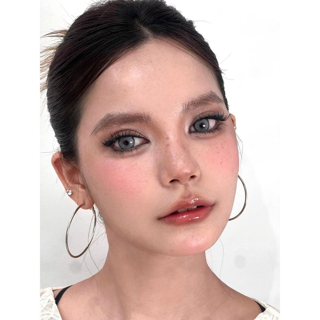FZROHUI Serltyca 14.20mm Grey Colored Contact Lenses (6 Months Wear)
