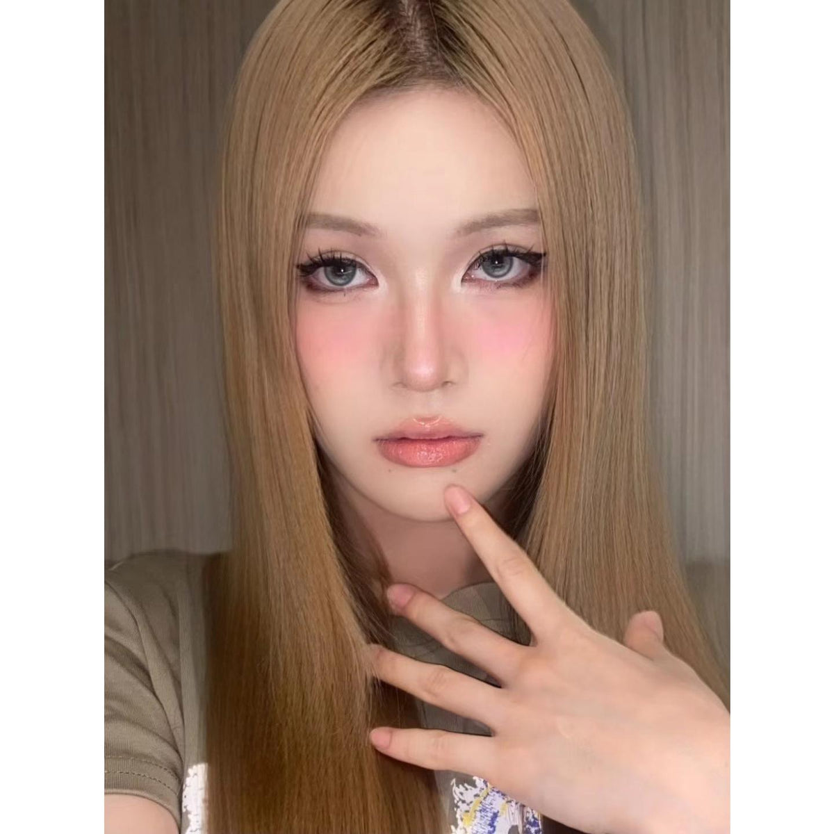 Kính áp tròng màu xanh lá BJXLV PORSLEN 14.20mm (Thời hạn sử dụng 6 tháng)