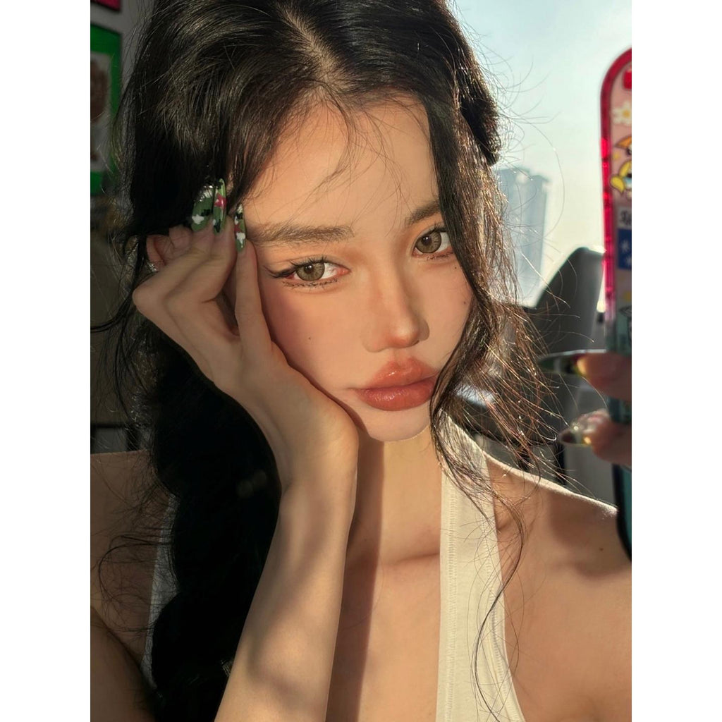 FKYBAO PORSLEN 14.50mm Brown Colored Contact Lenses (6 Months Wear)