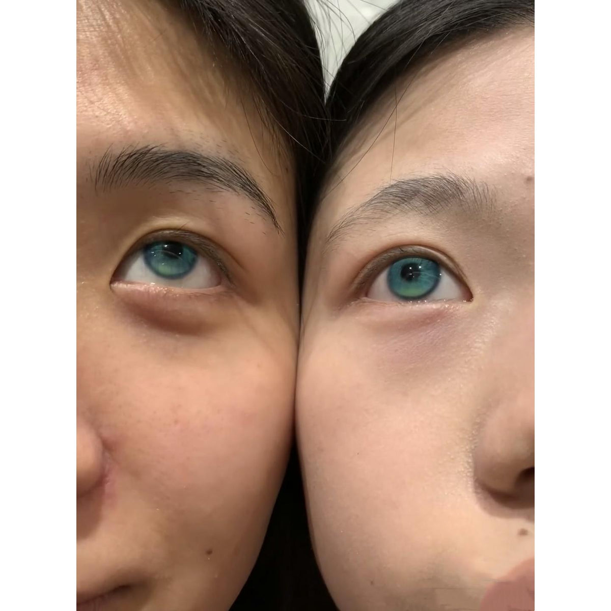 QGBLCHA PORSLEN 14.20mm Green Colored Contact Lenses (6 Months Wear)