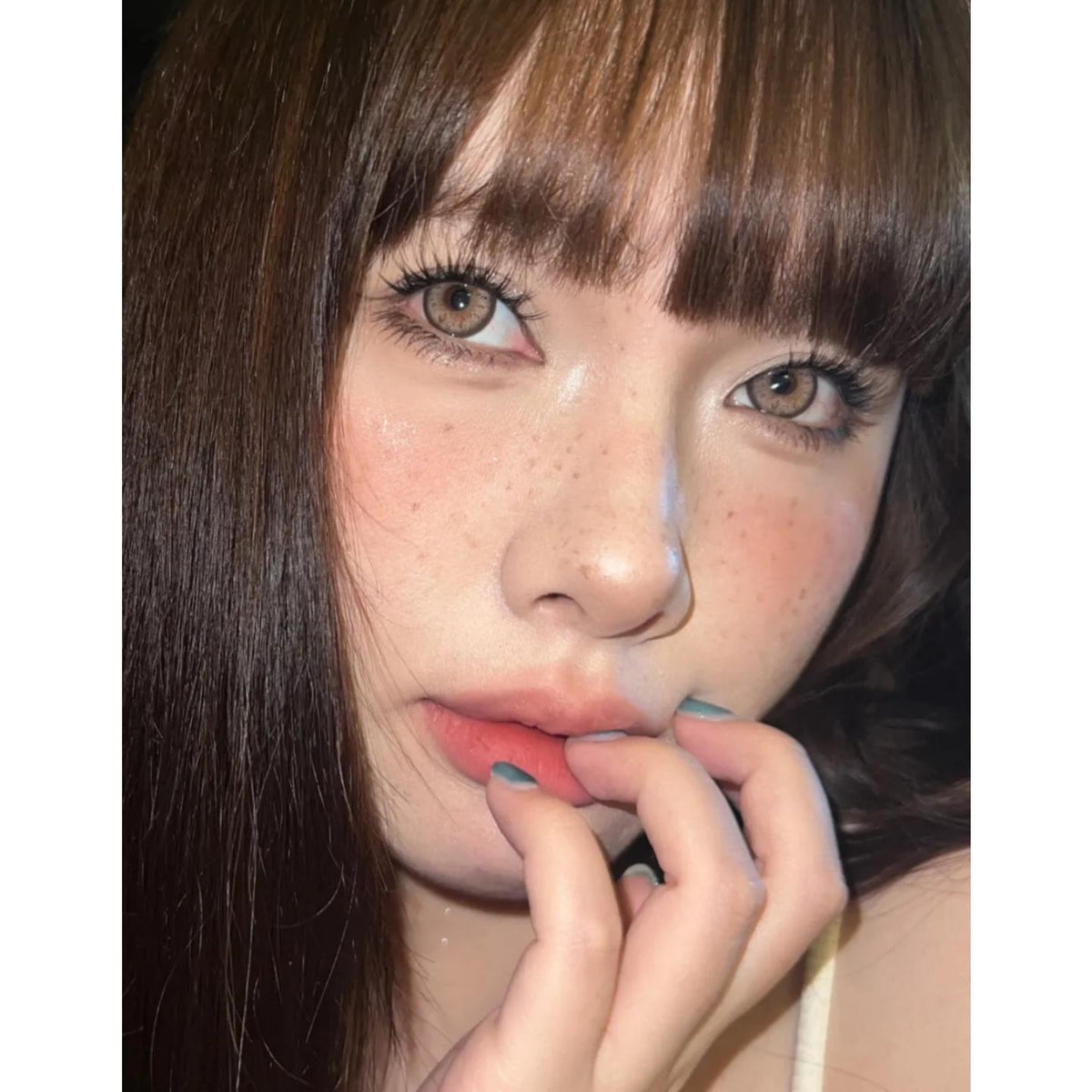 Kính áp tròng màu nâu JWHJZONG Xiyoulens 14.50mm (thời hạn sử dụng 6 tháng)