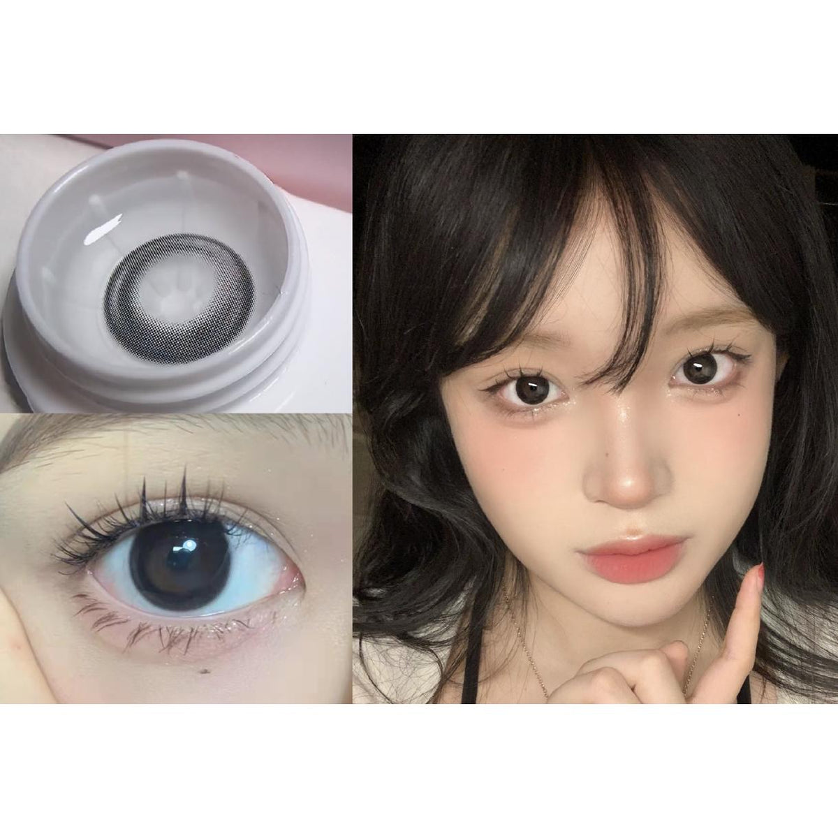 LSPPAO Xiyoulens 14.00mm Black Colored Contact Lenses (6 Months Wear)