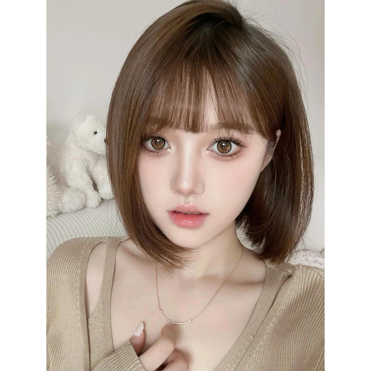 13KLA Xiyoulens คอนแทคเลนส์สี ขนาด 14.20 มม. สีน้ำตาล (ชนิดราย 6 เดือน)