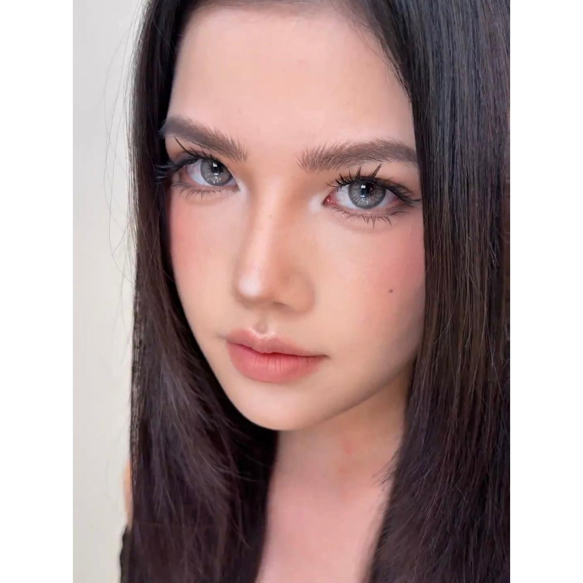 LSLAN Serltyca 14.20mm Blue Colored Contact Lenses (6 Months Wear)
