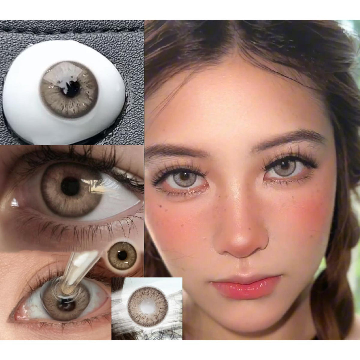 TYZONG Serltyca 14.20mm Brown Colored Contact Lenses (6 Months Wear)