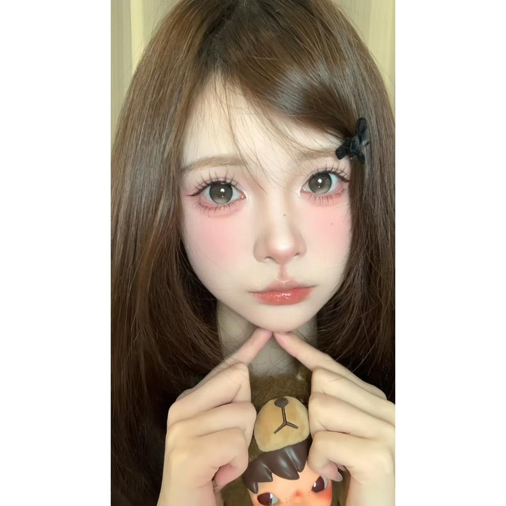 NYWHGUO MimiPark 14.50mm Gray Colored Contact Lenses (6 Months Wear)