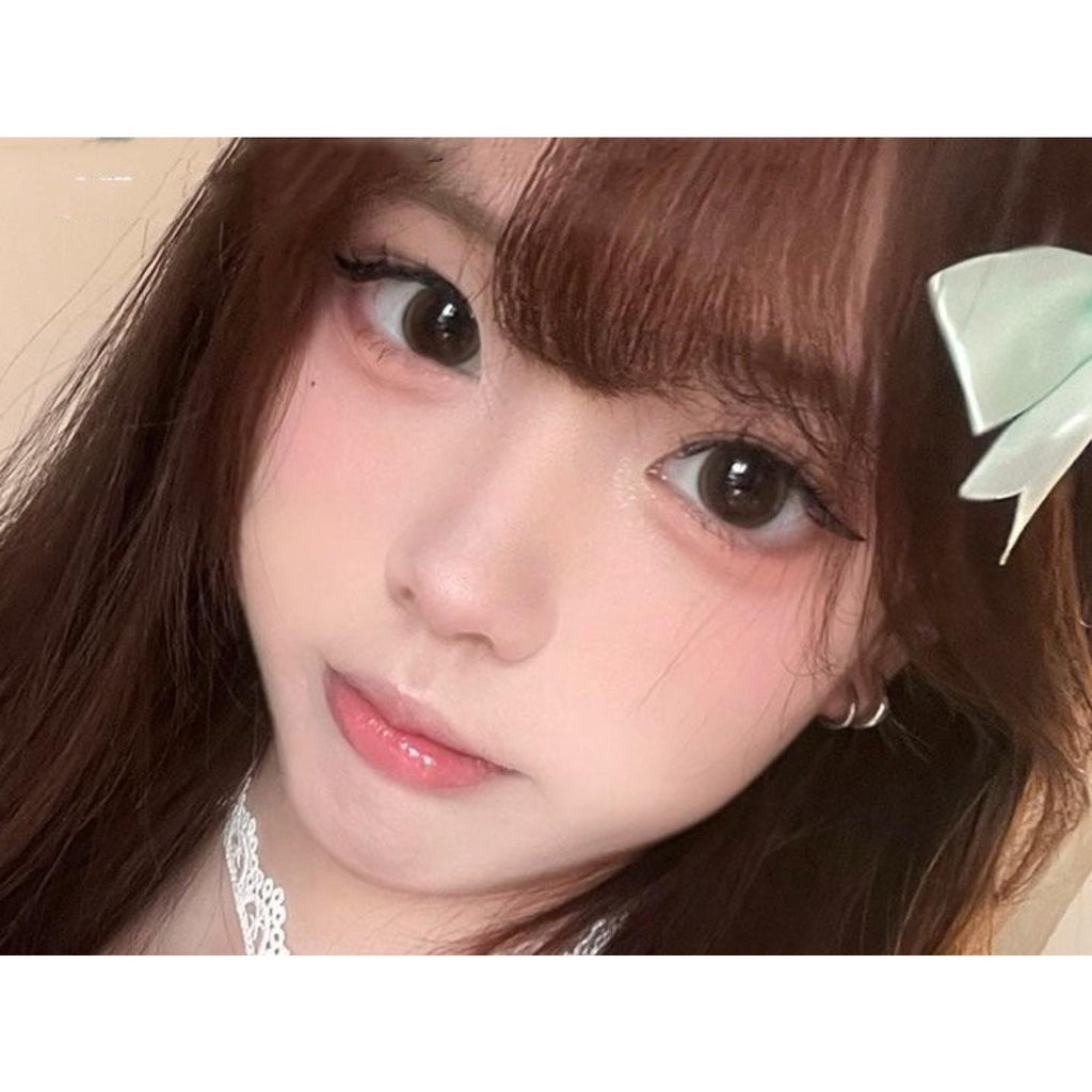 KLXMAO OVOLOOK 14.50mm Brown Colored Contact Lenses (6 Months Wear)