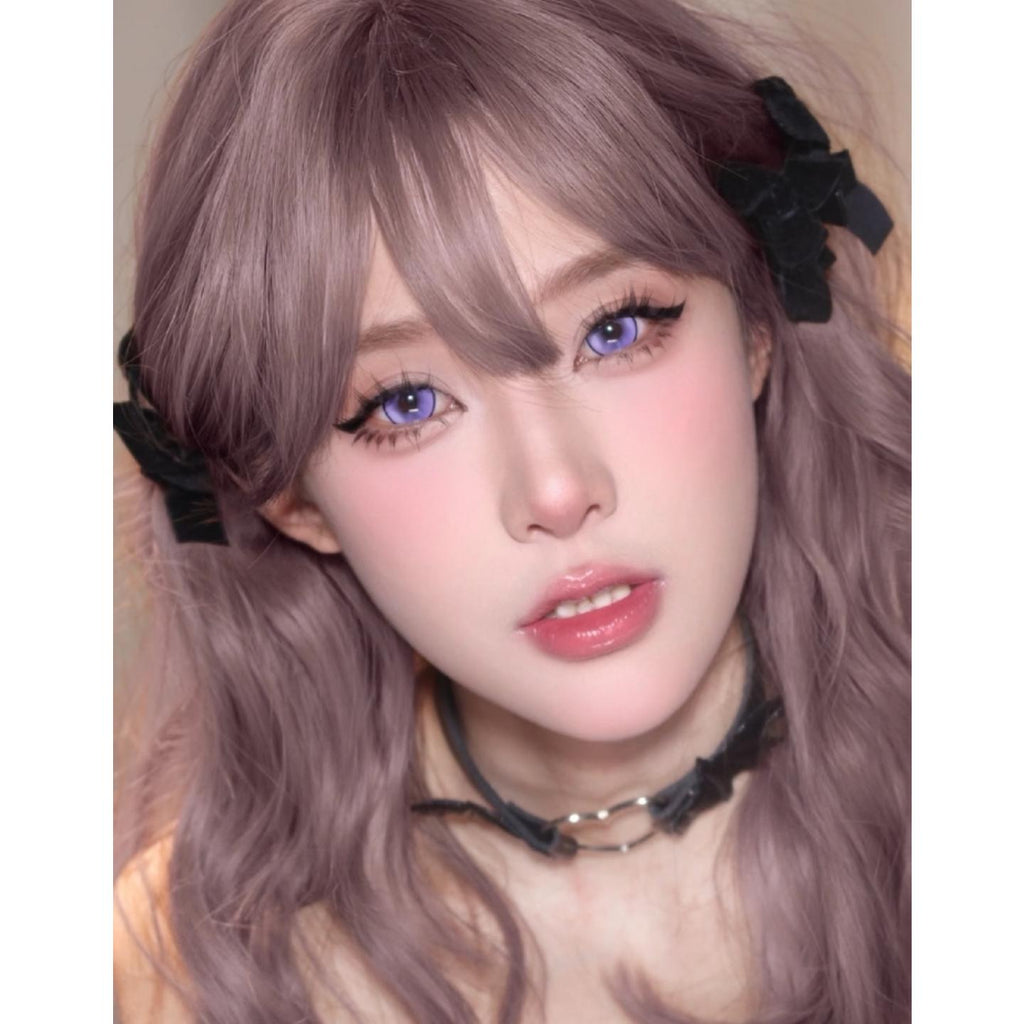MFPPZI Xiyoulens 14.50mm Purple Colored Contact Lenses (6 Months Wear)