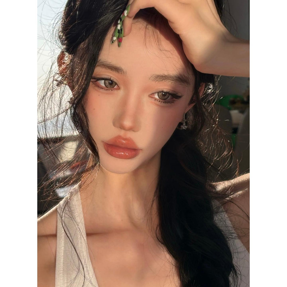 FKYBAO PORSLEN 14.50mm Brown Colored Contact Lenses (6 Months Wear)