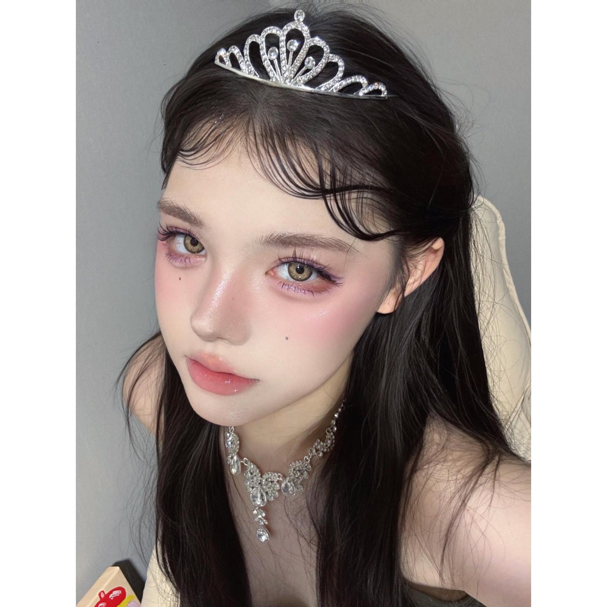 AJHHOU คอนแทคเลนส์สี thestarlens ขนาด 14.50 มม. สีน้ำตาล (ชนิดราย 6 เดือน)