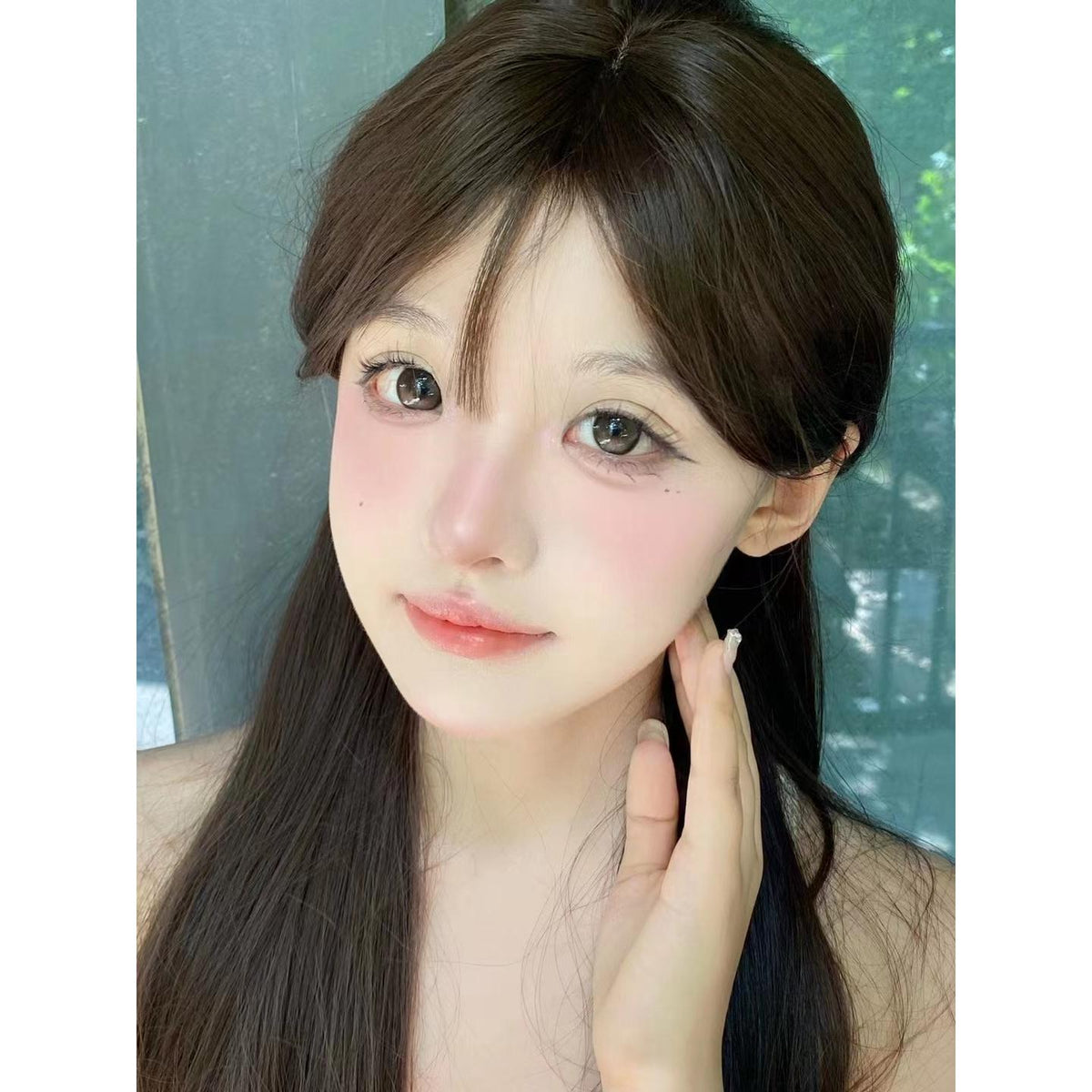 XMHUAN BOOSCON 14.20mm Brown Colored Contact Lenses (6 Months Wear)
