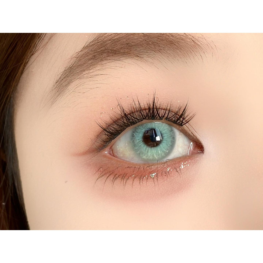 ELSDNA thestarlens 14.50mm Green Colored Contact Lenses (6 Months Wear)