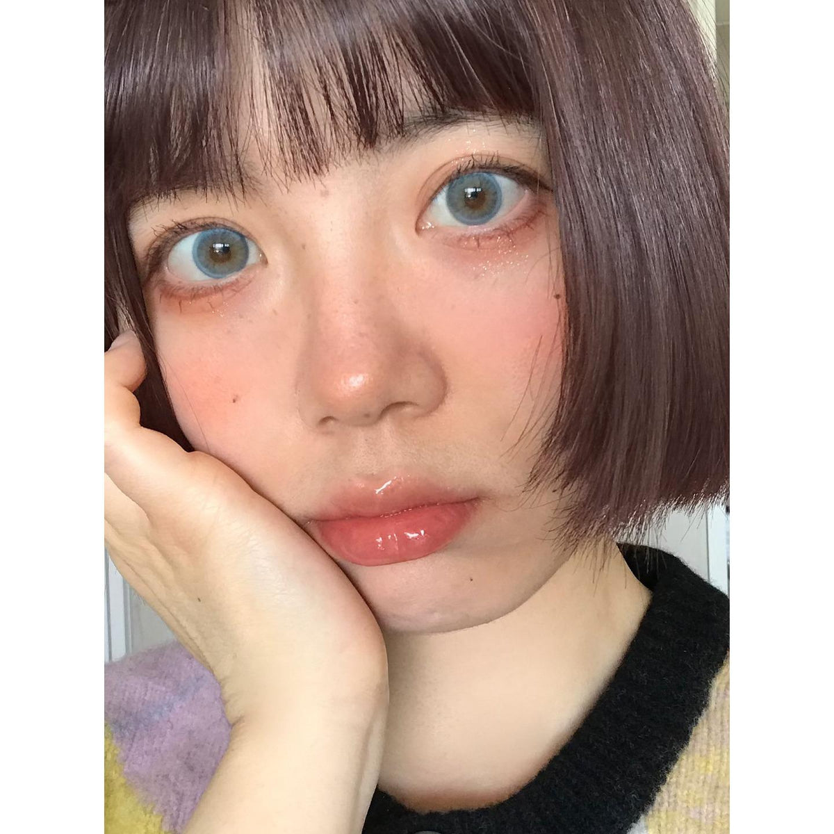 BCMJLAN Serltyca 14.20mm Blue Colored Contact Lenses (6 Months Wear)