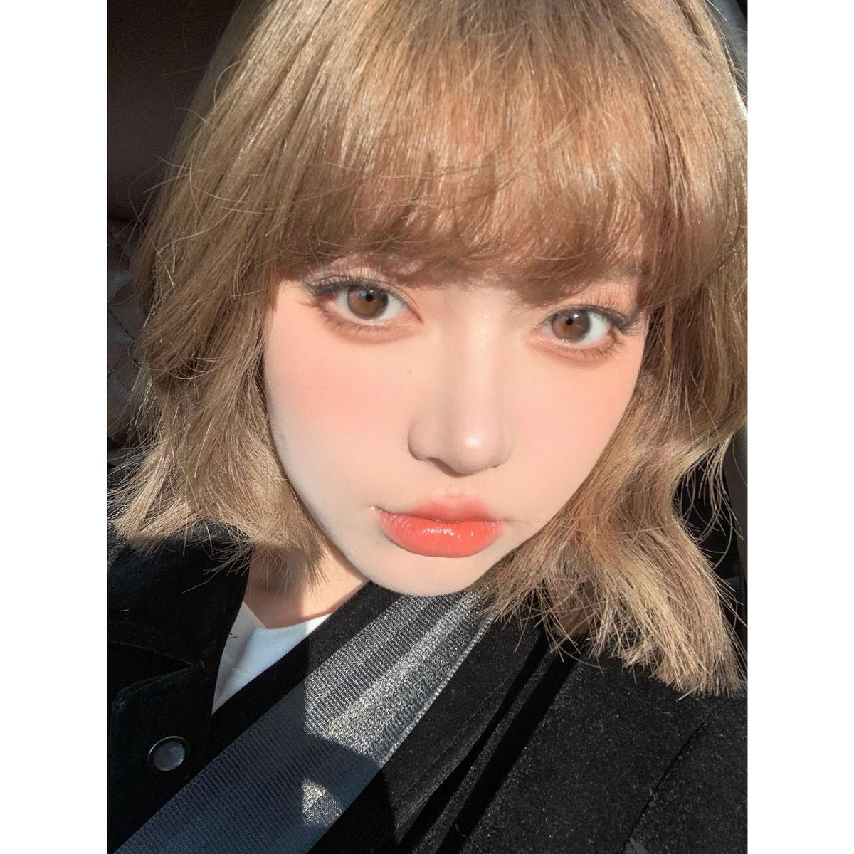 MZSHUA MorningCon 14.20mm Pink Colored Contact Lenses (6 Months Wear)
