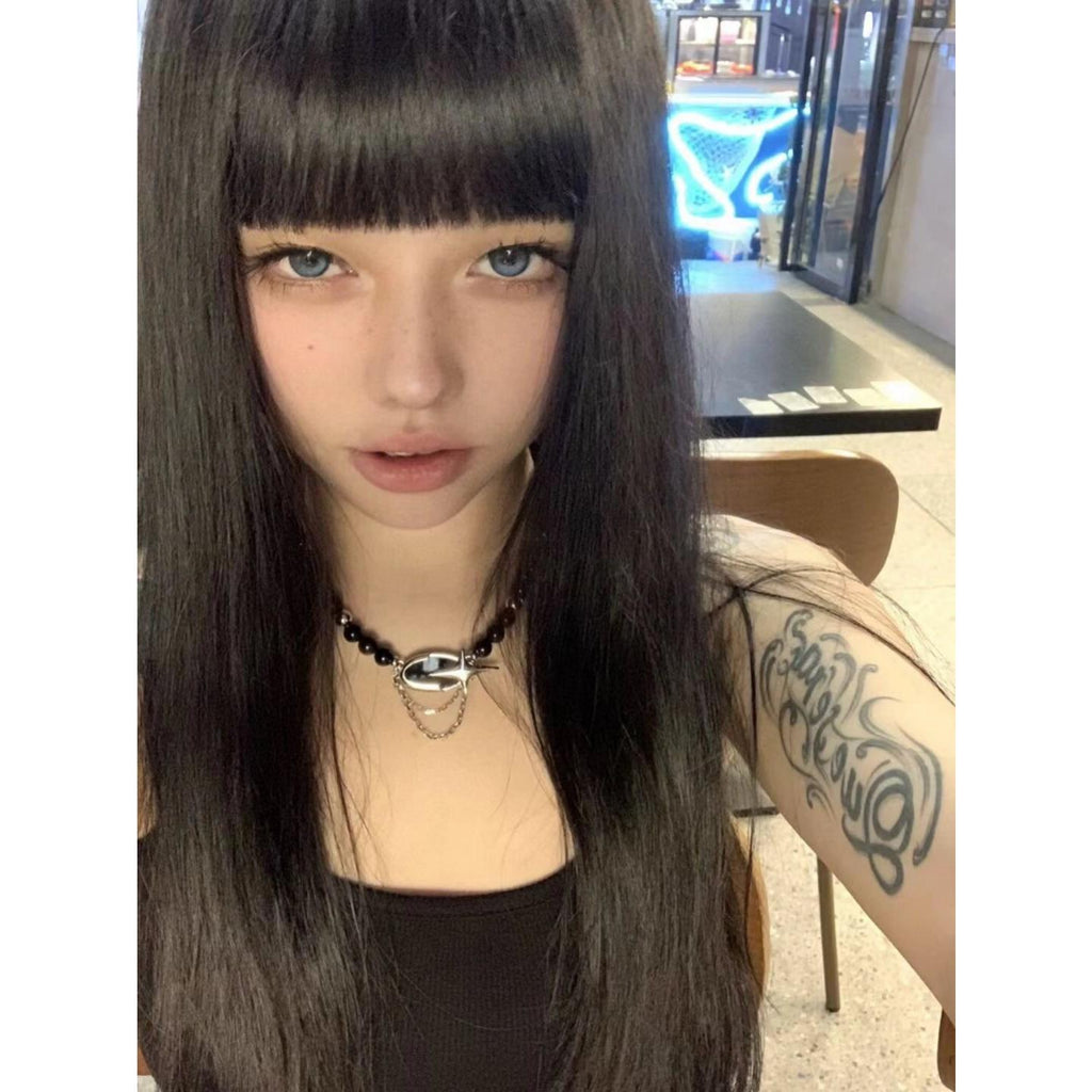 YDNLAN Xiyoulens 14.20mm Blue Colored Contact Lenses (6 Months Wear)