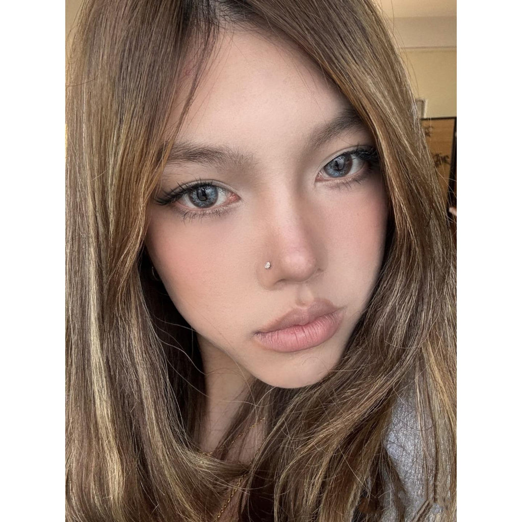 YLIN Xiyoulens 14.20mm Grey Colored Contact Lenses (6 Months Wear)