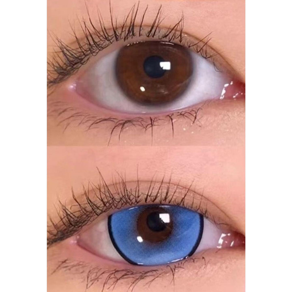 MFPPLAN Xiyoulens คอนแทคเลนส์สีฟ้า ขนาด 14.50 มม. (ชนิดราย 6 เดือน)