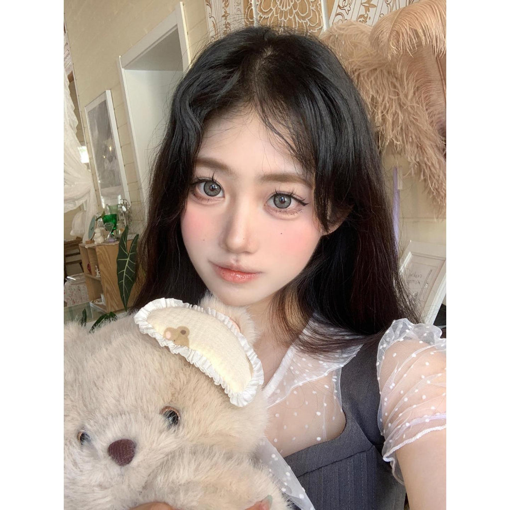 คอนแทคเลนส์สี BJLSHE รุ่น PORSLEN ขนาด 14.50 มม. สีเทา (ชนิดราย 6 เดือน)