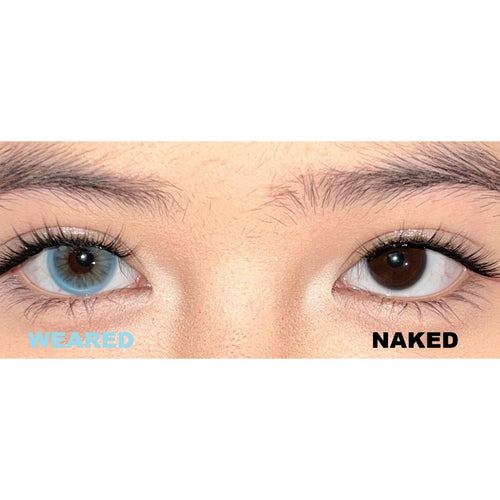 BCMJLAN Serltyca 14.20mm Blue Colored Contact Lenses (6 Months Wear)