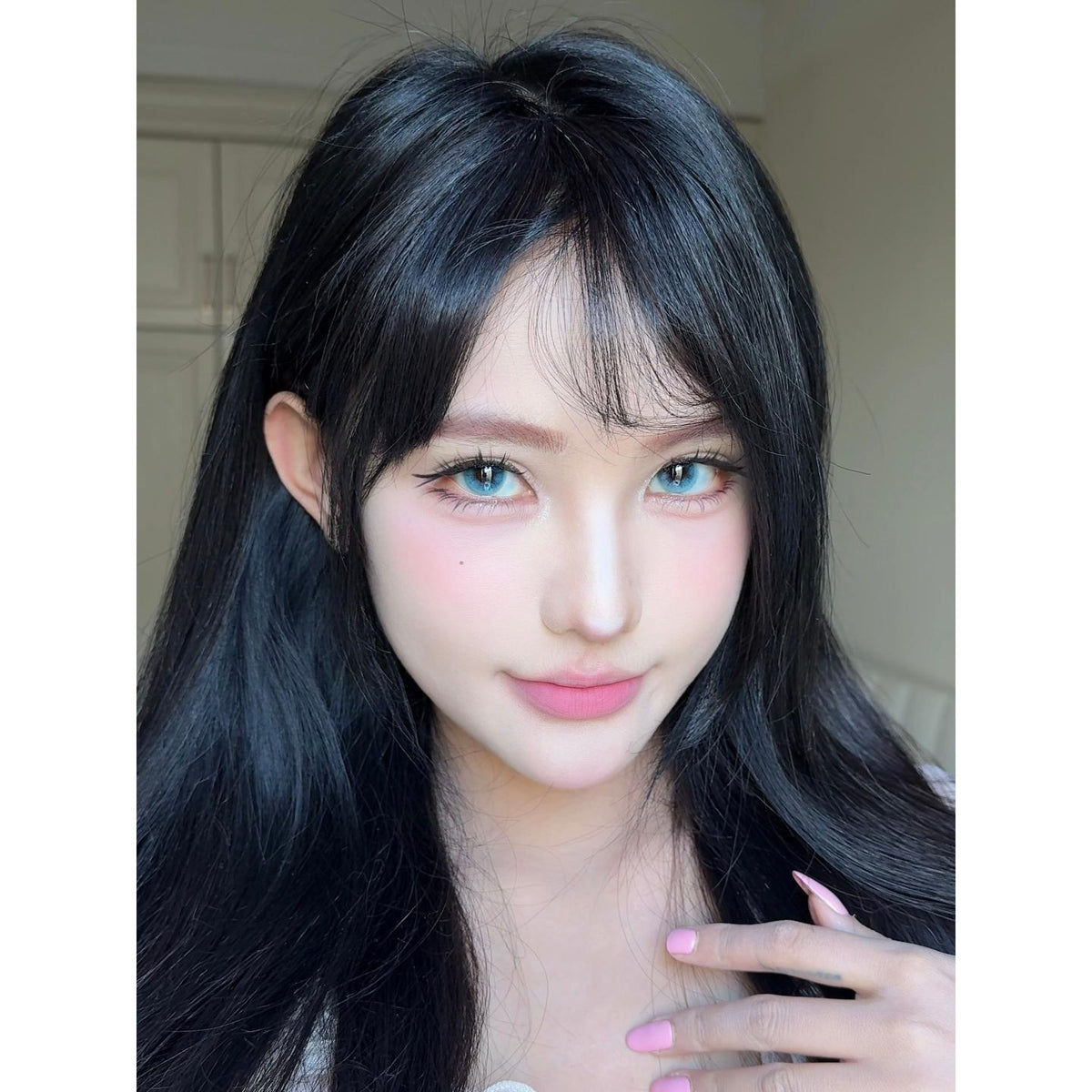 BLLAN thestarlens 14.50mm Blue Colored Contact Lenses (6 Months Wear)