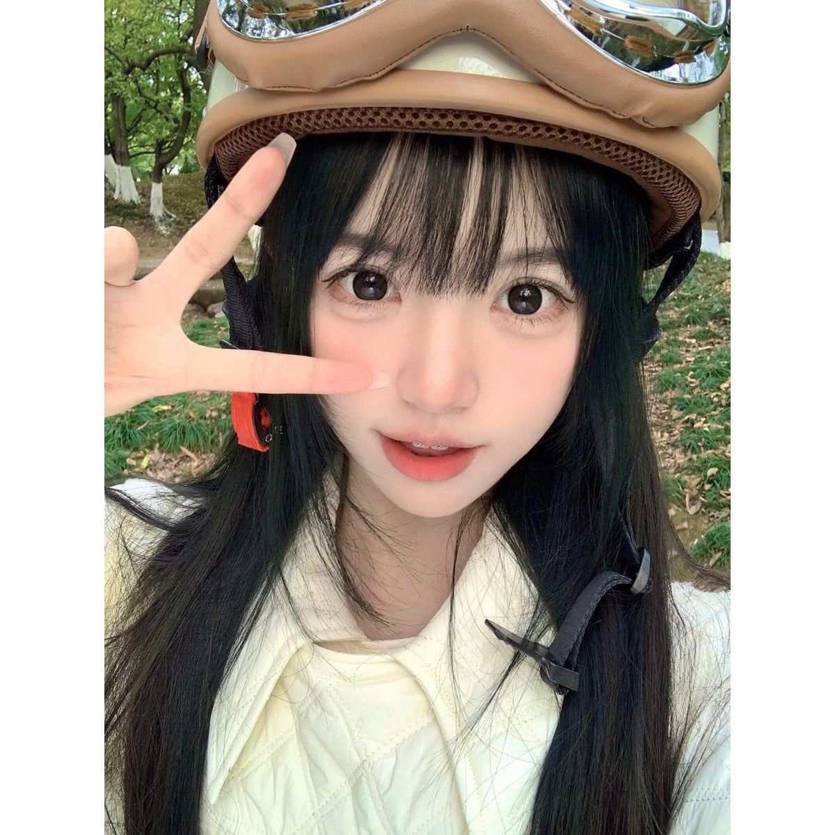 HNNAI ROSELENS 14.50mm Black Colored Contact Lenses (6 Months Wear)