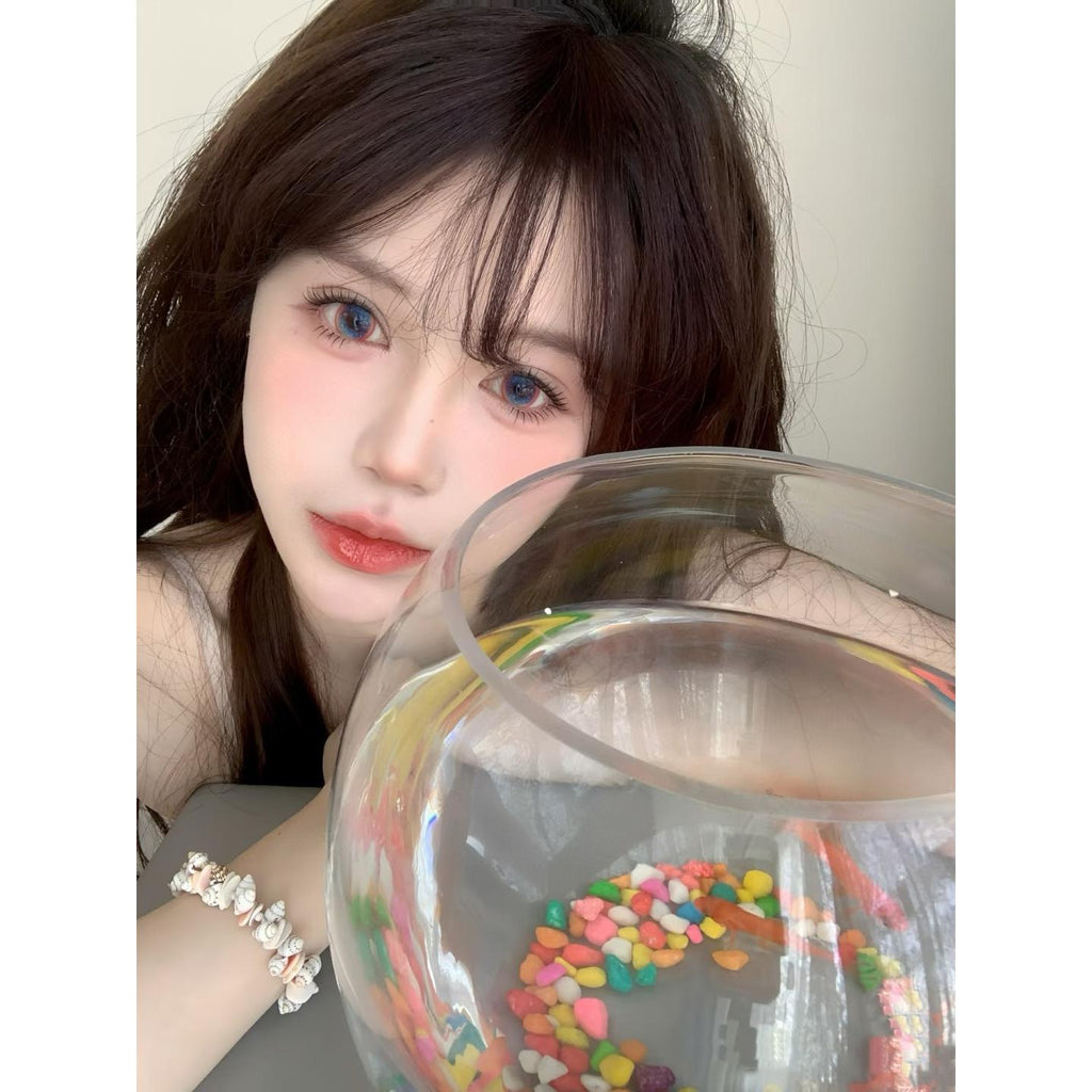 Kính áp tròng màu tím PXYSJIE Xiyoulens 14.50mm (Thời hạn sử dụng 6 tháng)