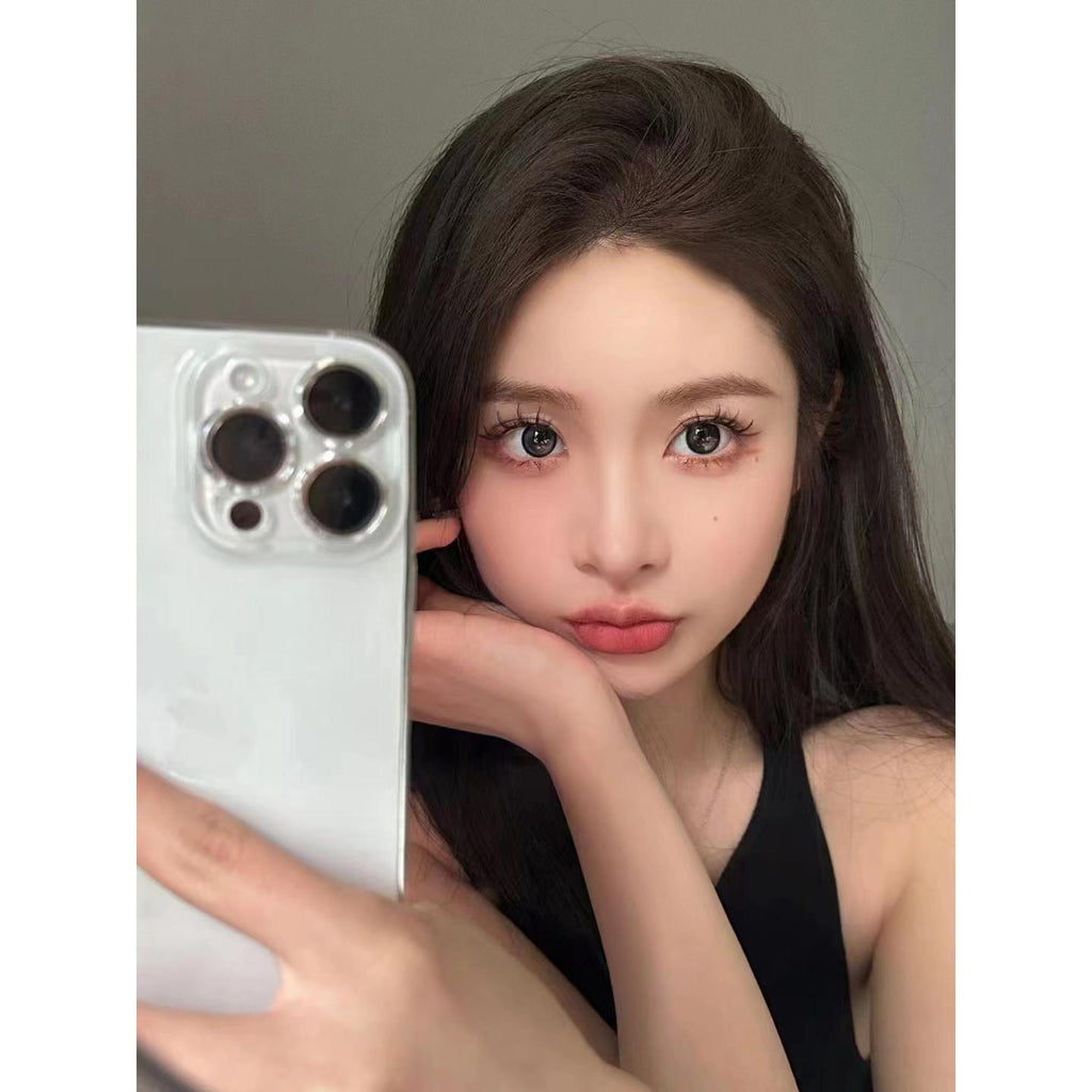 XYQIU BOOSCON 14.20mm Gray Colored Contact Lenses (6 Months Wear)
